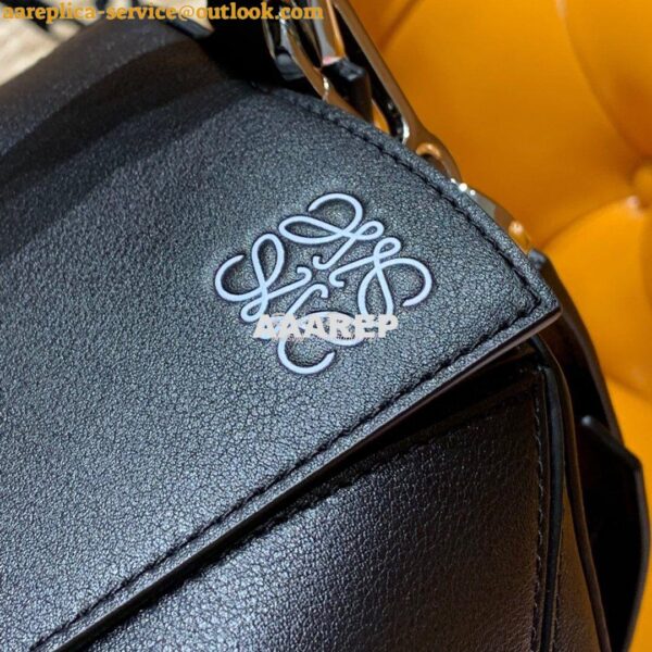 Replica Loewe Medium Puzzle Bag 63350 Black 7