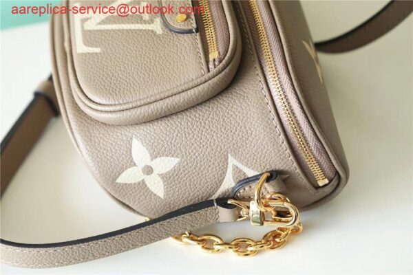 Replica Louis Vuitton Mini Bumbag Bicolor Monogram Empreinte Leather M83219 9