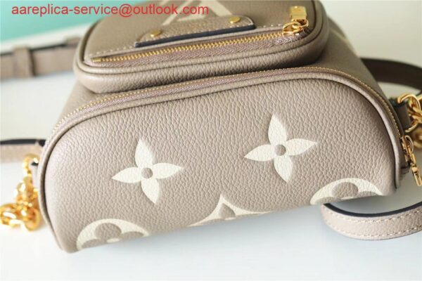 Replica Louis Vuitton Mini Bumbag Bicolor Monogram Empreinte Leather M83219 10